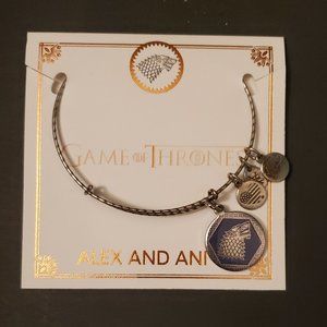 Alex & Ani Winter is Coming Sliver Bangle
